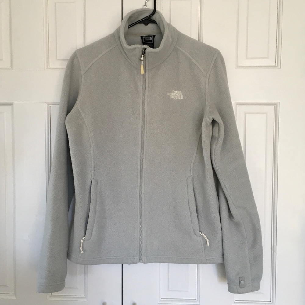 North Face Women’s Fleece Jacket Size M Gray